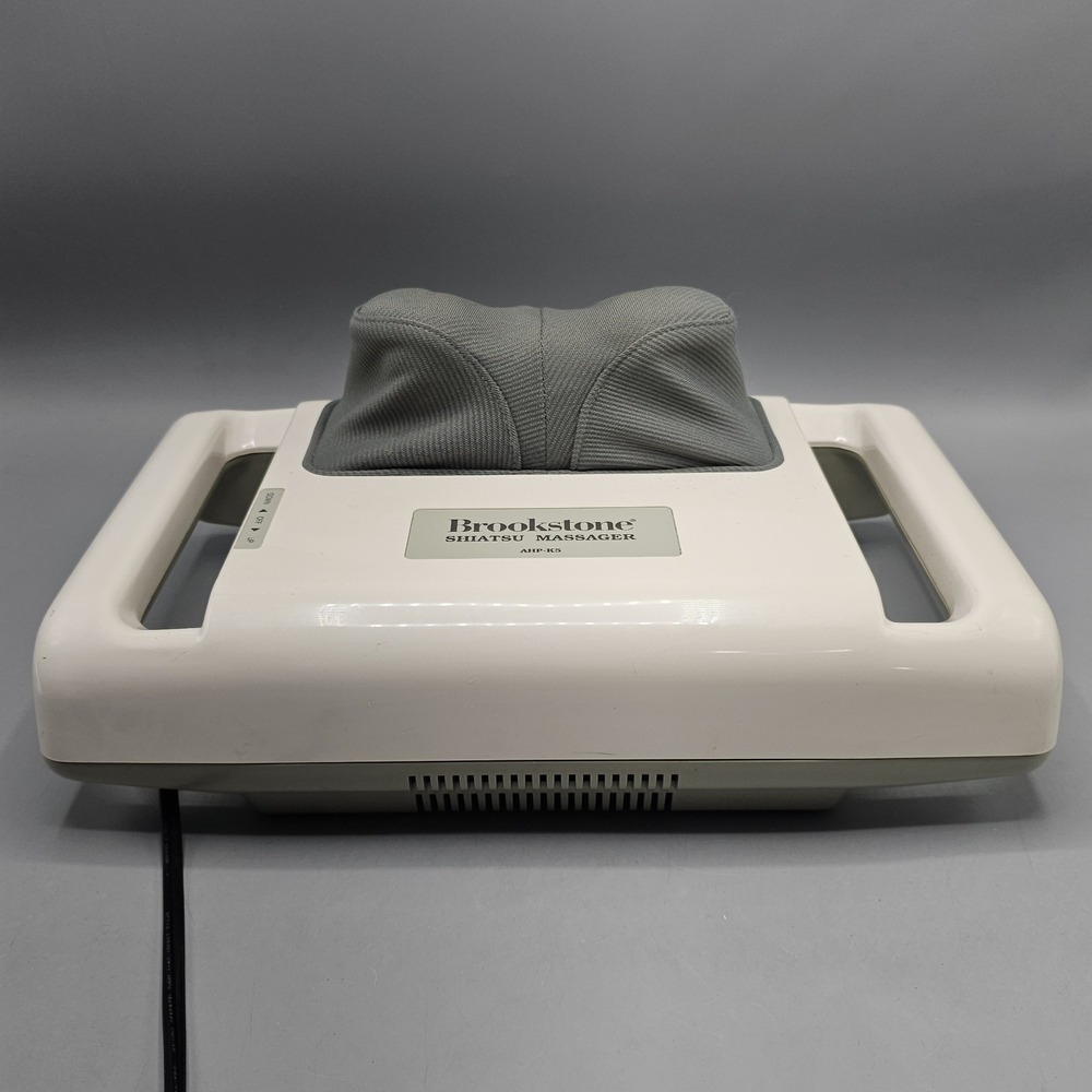 Brookstone Shiatsu Massager‎ Model AHP-K5 Tested! Works!